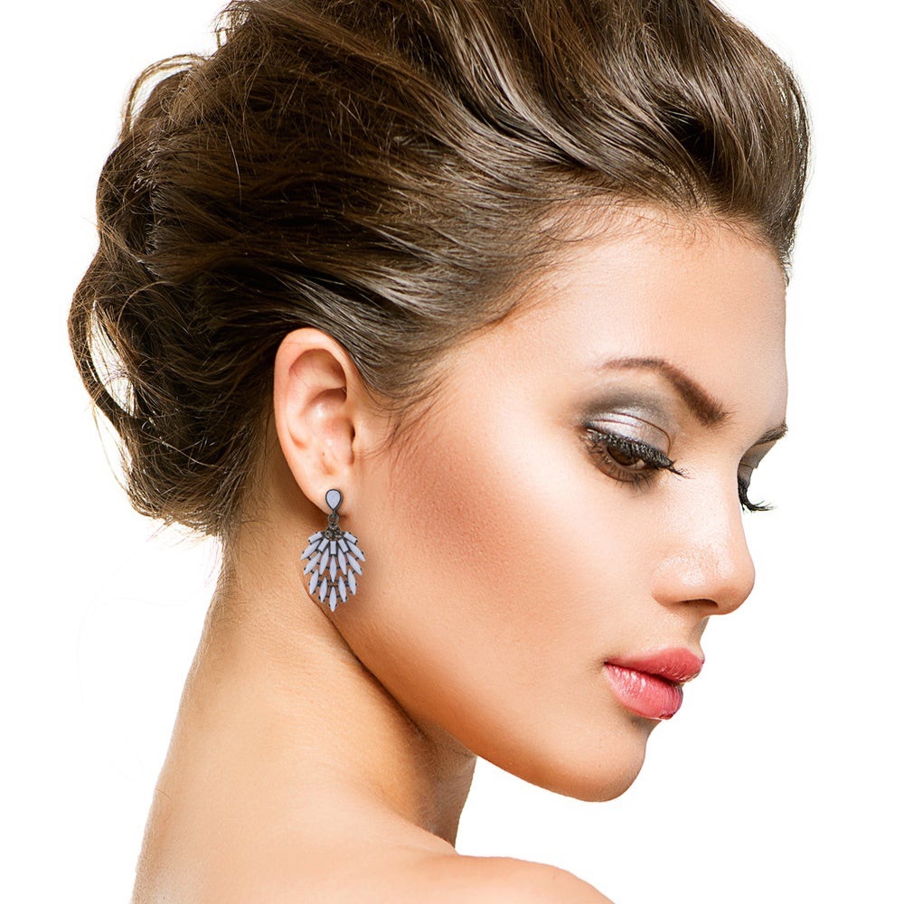 NWT Adoriana Cascading Crystal Earrings, e22